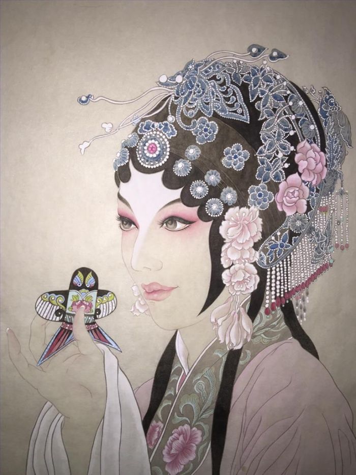Luo Can Art Chinois - Hirondelle de printemps
