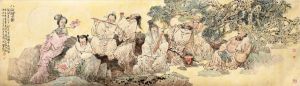 Meng Yingsheng œuvre - Les huit immortels dans La Légende
