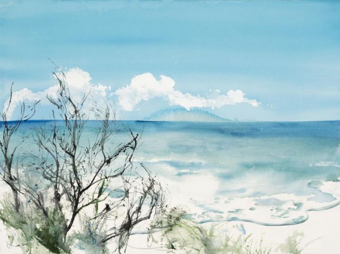 Peng Xiaoxuan Types de peintures - Écoutez La Mer