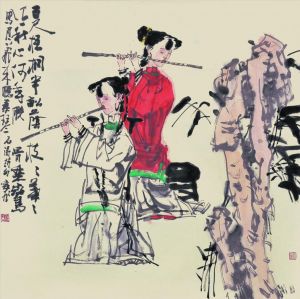Art chinoises contemporaines - Belle musique de Xiao