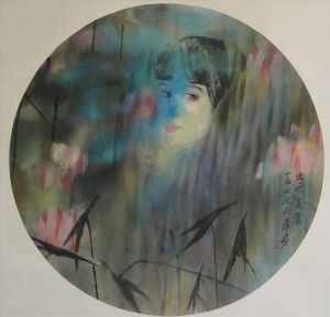 Shen Liping œuvre - Le charme de Lotus Pond 2