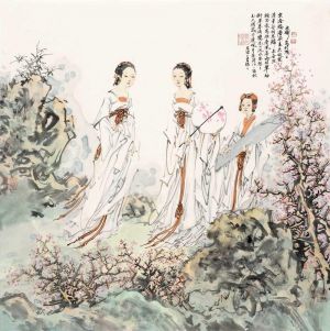 Sheng Tianye œuvre - Allée du jardin