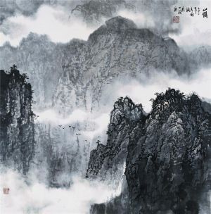 Shi Dafa œuvre - Le charme de la montagne 3