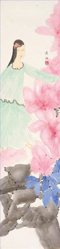Song Shulin œuvre - Aussi libre que la fleur de magnolia