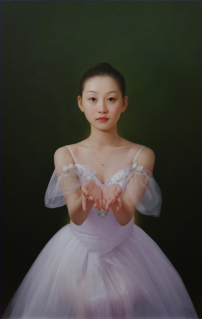 Tan Jianwu Peinture à l'huile - Mot le plus intime