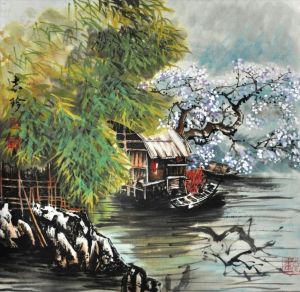 Tang Zhizhen œuvre - Automne de Jiawu