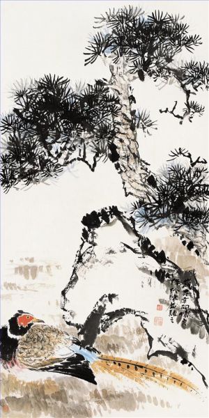 Tian Huailiang œuvre - Painting of Flowers and Birds in Traditional Chinese Style 4