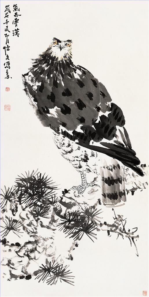 Tian Huailiang Art Chinois - Peinture de fleurs et d'oiseaux dans le style traditionnel chinois 6