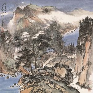 Tian Meng œuvre - Impression of Yishan
