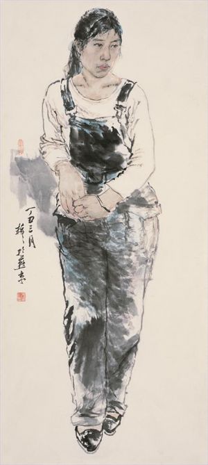 Wang Hehe œuvre - Peinture de personnages
