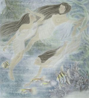 Wang Hongying œuvre - Rêve de la mer