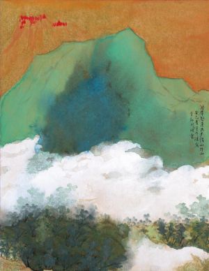 Wang Shitao œuvre - Paysage à Jinka