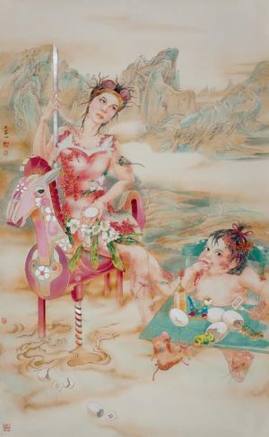 Wang Shuyi œuvre - Histoire d'enfance