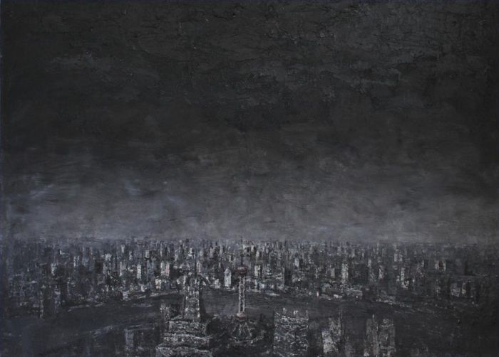 Wang Xiaoshuang Peinture à l'huile - Ville de mémoire 2