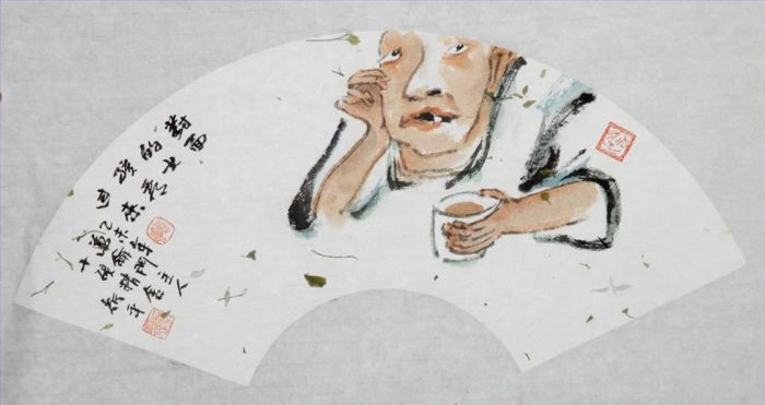 Wang Yanping Art Chinois - Ventilateur 6