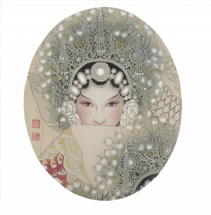 Wang Yifeng Art Chinois - Maquillage du visage Opéra