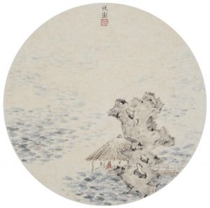 Art chinoises contemporaines - Une fête près de l’étang aux lotus