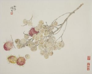 Wang Yuping œuvre - Peinture De Fruits De La Vie