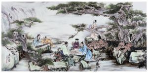 Wang Yuqing œuvre - Peinture Céramique 8