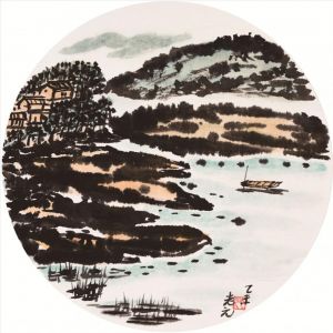 Wang Zhiyuan and Wang Yifeng œuvre - Grand paysage