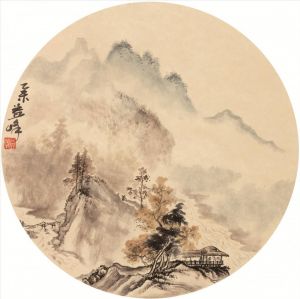 Wang Zhiyuan and Wang Yifeng œuvre - Paysage pittoresque 3