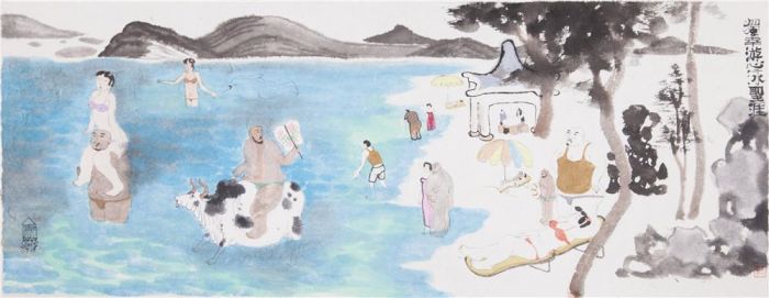 Wei Quanru Art Chinois - Monde coloré