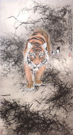 Weng Zhenru œuvre - Tigre