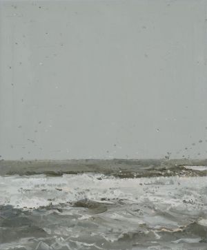Peinture à l'huile contemporaine - La mer