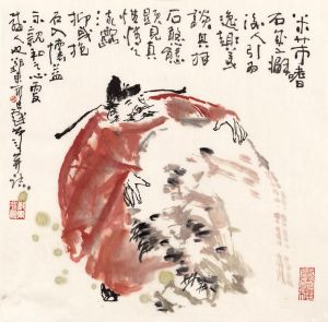 Art chinoises contemporaines - Mi Fu embrasse la pierre