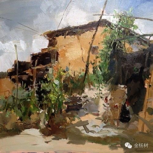 Wu Zhimeng Peinture à l'huile - Paysage 5