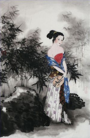 Xia Peimin œuvre - Ombre de bambou