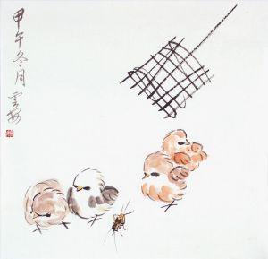 Xiao Yun’an œuvre - Poulet