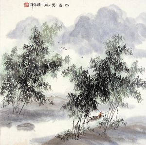 Xie Hui œuvre - Paysage du Sichuan