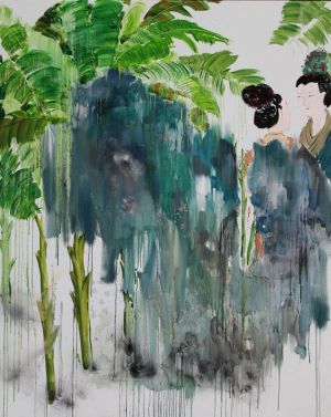Xie Lantao œuvre - Jardin calme