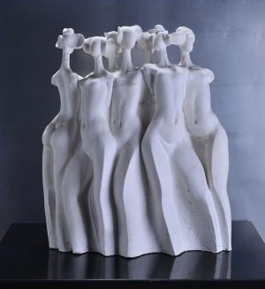 Sculpture contemporaine - Rivière Sang
