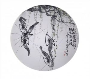 Art chinoises contemporaines - Peinture de fleurs et d'oiseaux dans le style traditionnel chinois 2