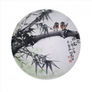 Xing Shu’an œuvre - Peinture de fleurs et d'oiseaux dans un style traditionnel chinois