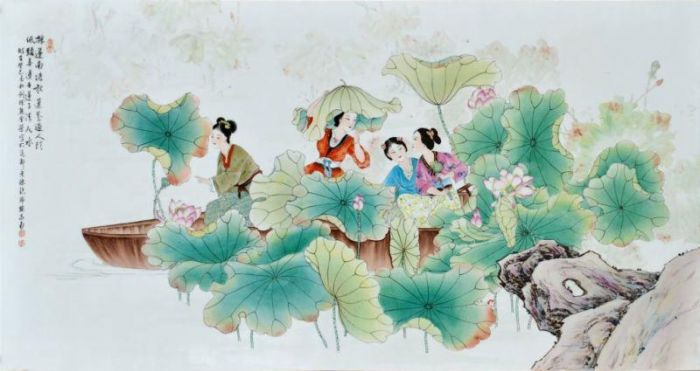 Xiong Jinrong Types de peintures - Peinture Céramique 2