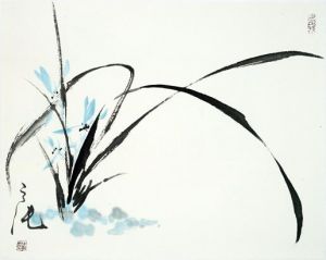 Xiong Zhichun œuvre - Peinture de fleurs et d'oiseaux dans le style traditionnel chinois 3