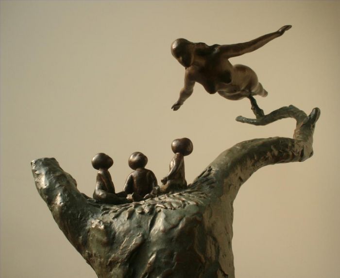 Xu Yuling Sculpture - Retour au jardin d'Eden