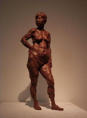 Sculpture contemporaine - Corps féminin debout