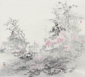 Art chinoises contemporaines - Paysage de la série Jardin à Shaohua
