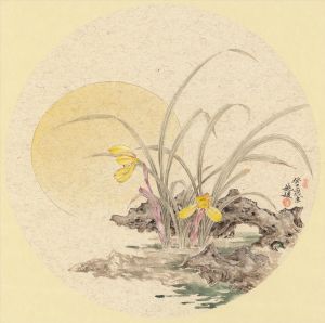 Yao Yuan œuvre - Orchidée dans la vallée profonde 2