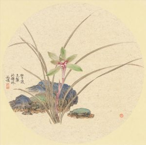 Yao Yuan œuvre - Orchidée dans la vallée profonde