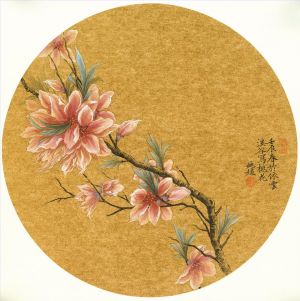 Yao Yuan œuvre - Fleur de pêche