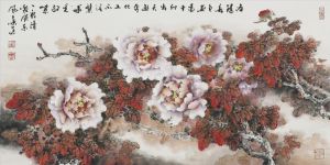 Ye Quan œuvre - Le printemps à Luoyang