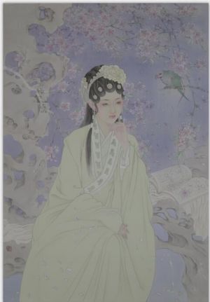 Yu Donghua œuvre - Lin Daiyu