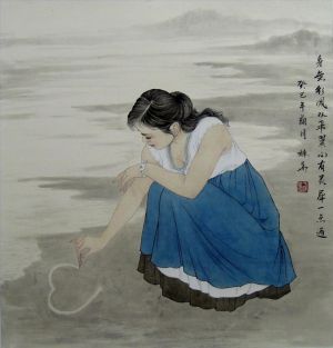 Art chinoises contemporaines - Peinture de personnages