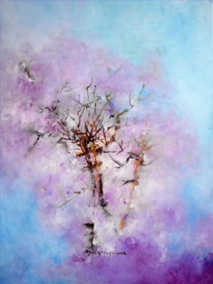 Yuan Qiuping œuvre - Fleur de cerisier 2