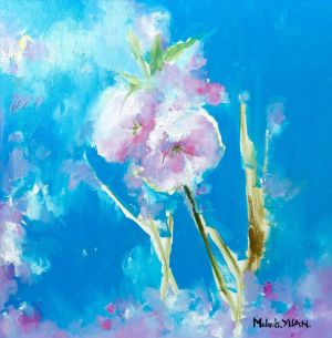 Yuan Qiuping œuvre - Fleur de cerisier 3